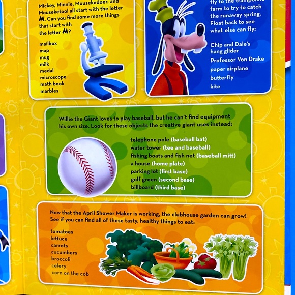 DISNEY MICKEY MOUSE CLUBHOUSE VTG 2011 FIRSt LOOK AND FIND BOOK DISNEY JUNIOR - Picture 12 of 15